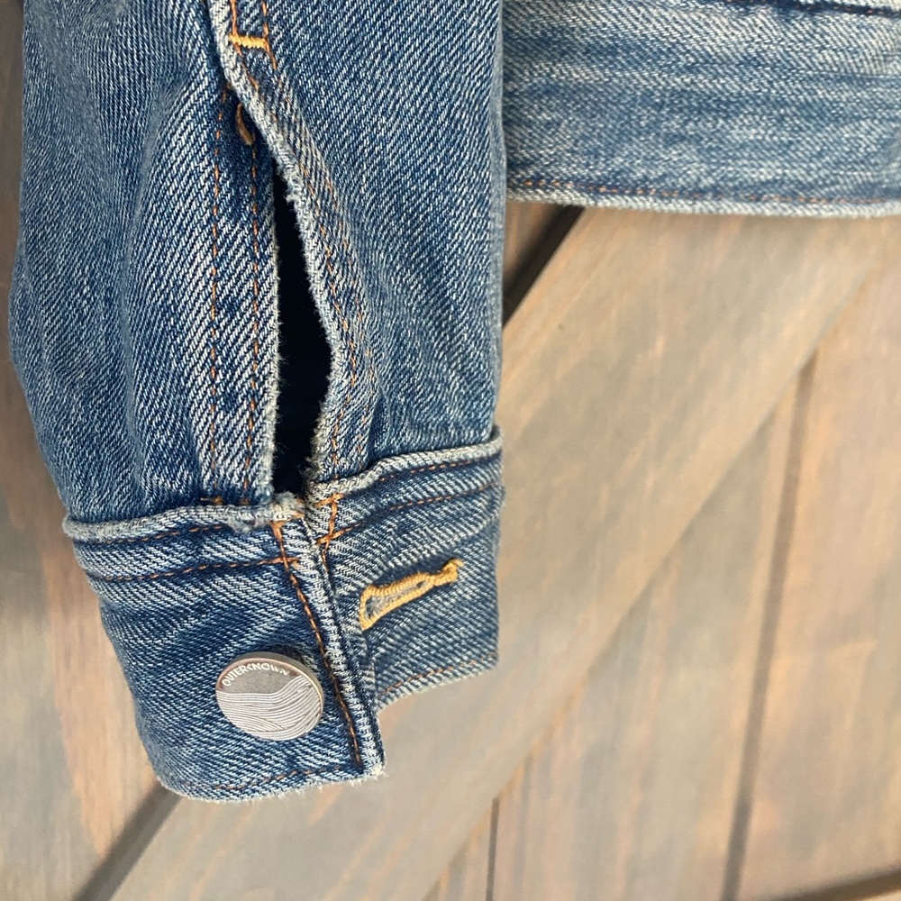 Outerknown Light Blue Denim Jean Jacket - Picture 3 of 6